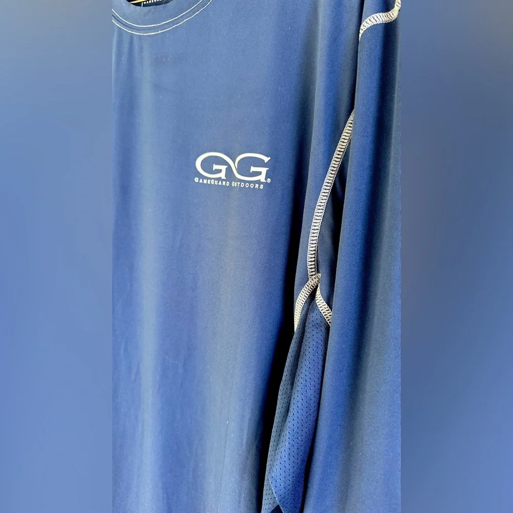 GameGuard‎ Performance Shirt Large Blue Long Sleeve